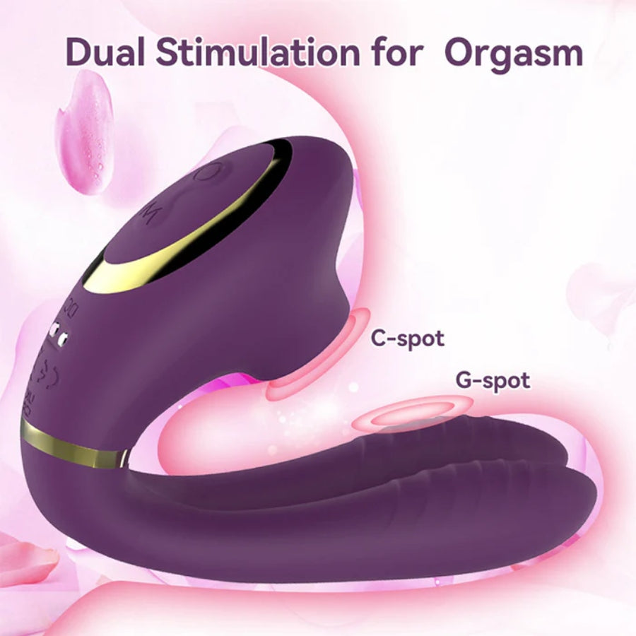 APP U-shaped Wearable Vibrator with Rotation Function