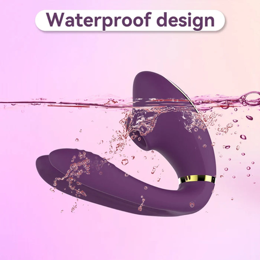APP U-shaped Wearable Vibrator with Rotation Function