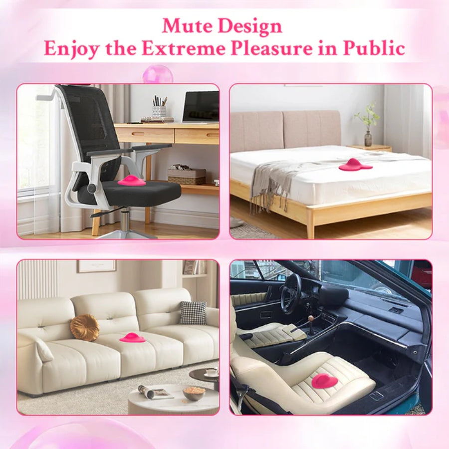 Vibrating Silicone Pad Love Egg Vibrator