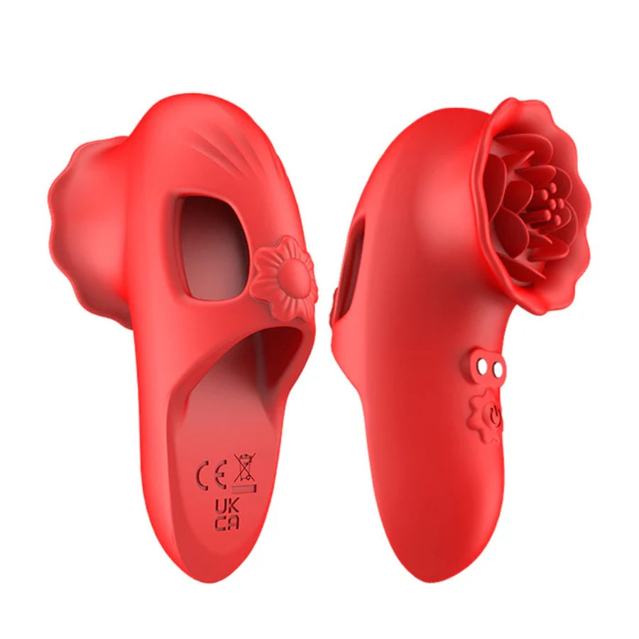 The Fingertip Rose Finger Vibrator