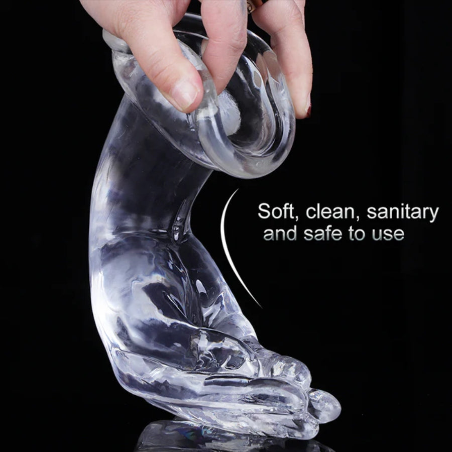 The Hand Shape TPE Dildo