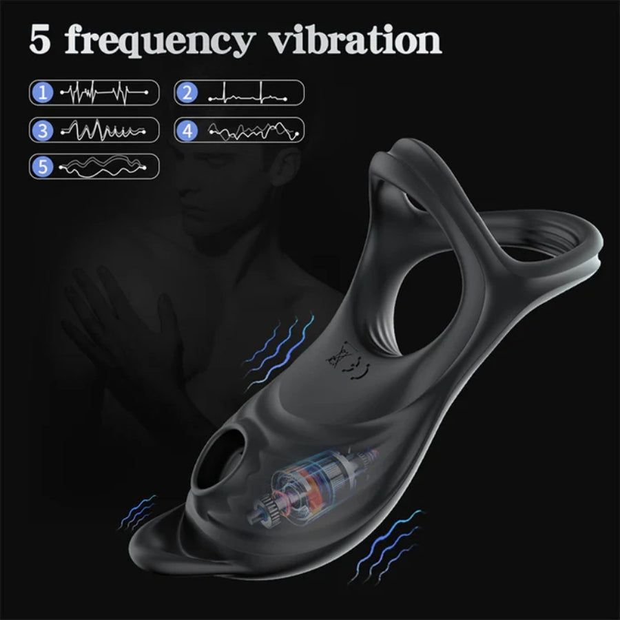 The Silicone Cock Ring with Suction Head