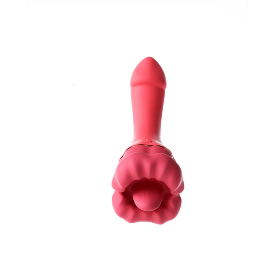 The Double-head Tongue Licking G-spot Vibrator