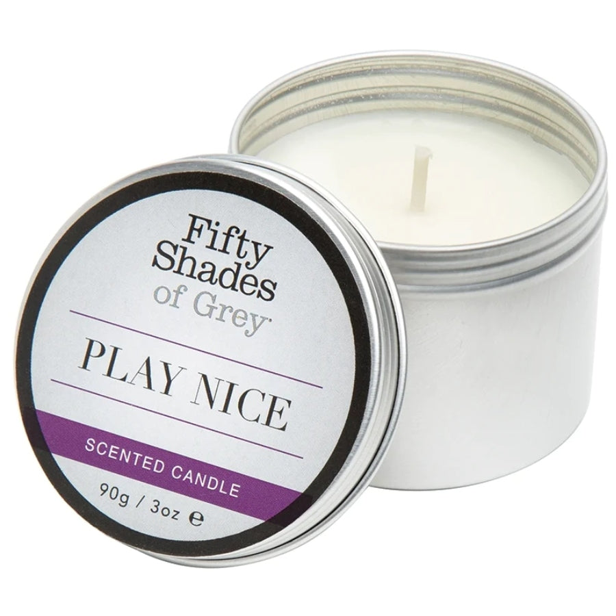 Fifty Shades of Grey Play Nice Vanilla Candle 90g
