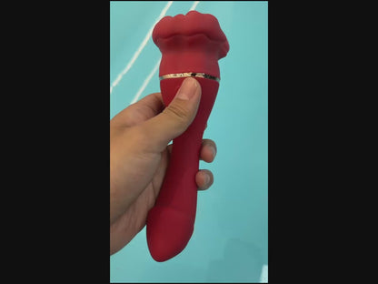 The Double-head Tongue Licking G-spot Vibrator