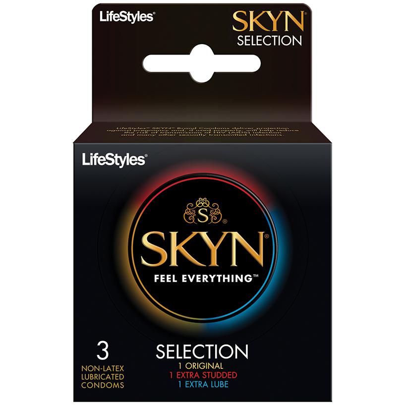 Lifestyles Skyn Selection Lubricated Condoms - 3 Pack